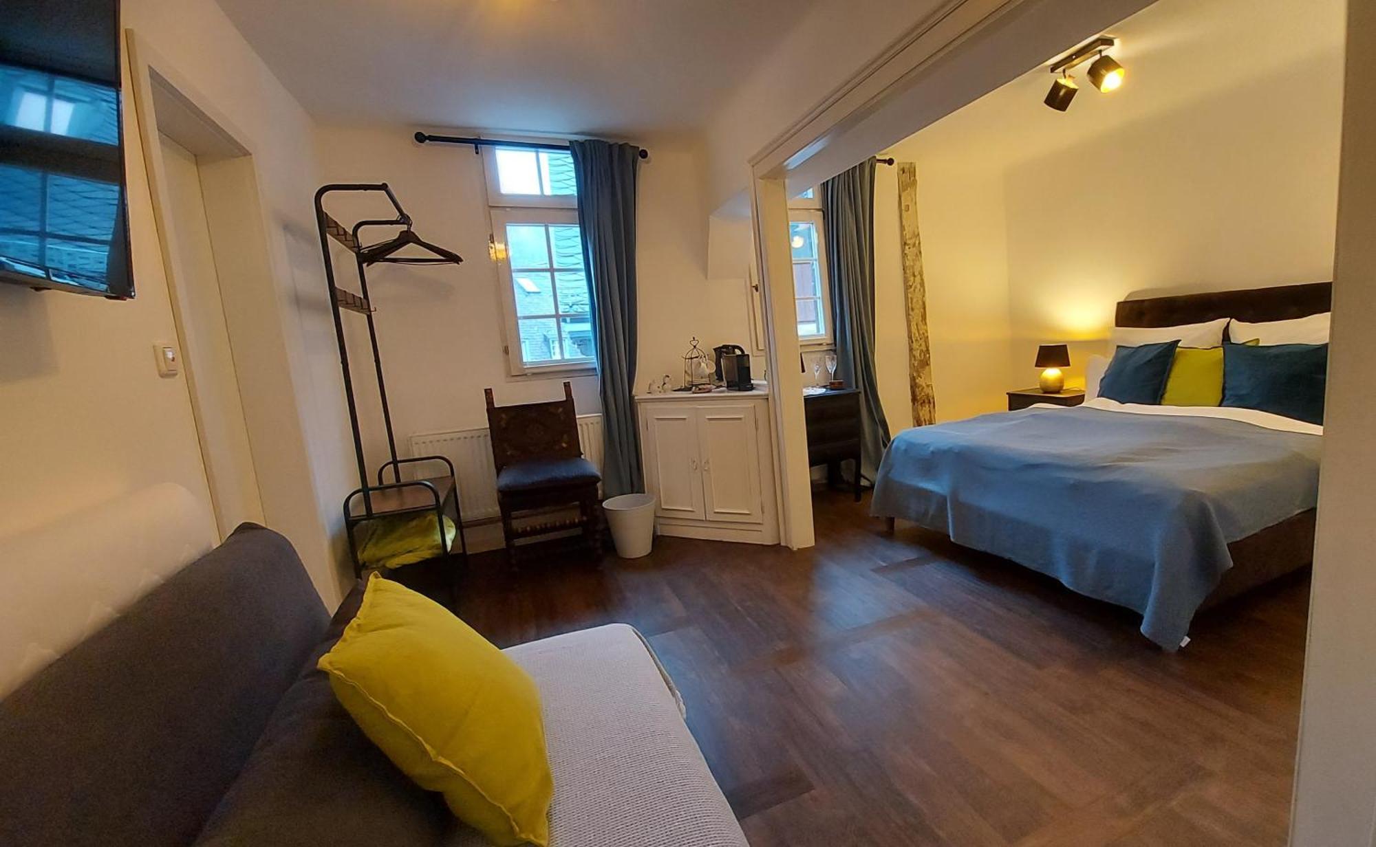 Manoir -1654- Historisch Schlafen In Monschaus Altstadt ห้อง รูปภาพ